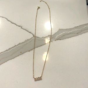 EF Collection Babe Diamond Necklace